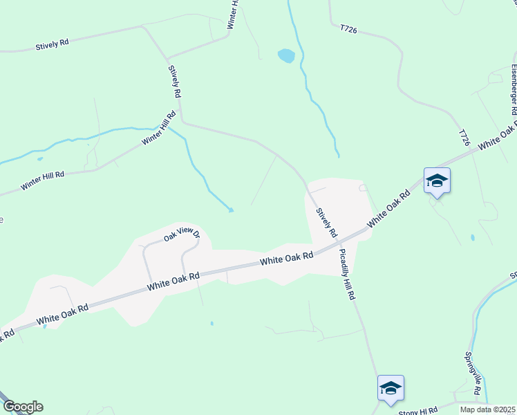map of restaurants, bars, coffee shops, grocery stores, and more near 934 Stively Road in Strasburg