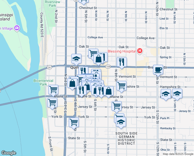 30 Map Of Quincy Illinois - Online Map Around The World