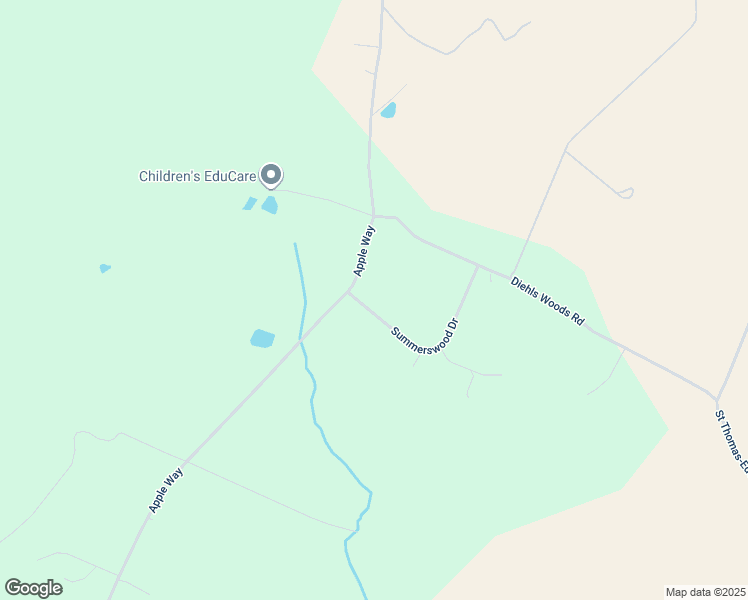 map of restaurants, bars, coffee shops, grocery stores, and more near 1205 Summerswood Drive in Saint Thomas