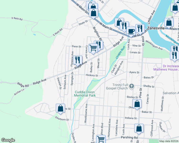 373 Bailey Street, Zanesville OH Walk Score