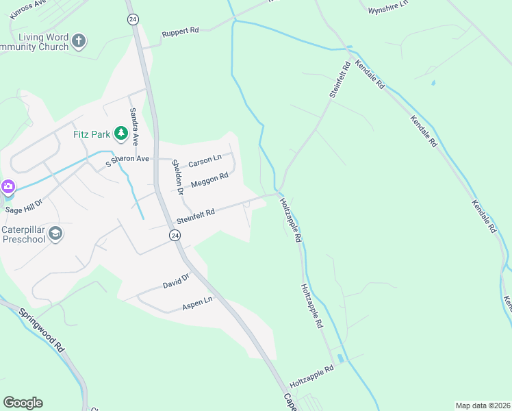 map of restaurants, bars, coffee shops, grocery stores, and more near 250 Steinfelt Road in Red Lion