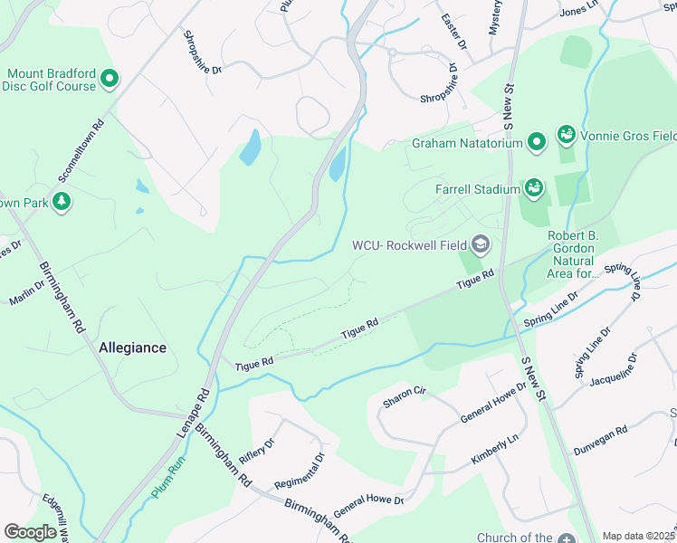 map of restaurants, bars, coffee shops, grocery stores, and more near 218 Reid Way in West Chester