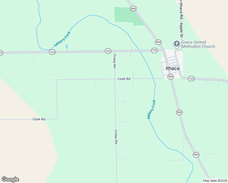 map of restaurants, bars, coffee shops, grocery stores, and more near 607 Friday Road in West Manchester