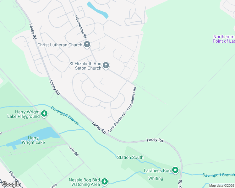 map of restaurants, bars, coffee shops, grocery stores, and more near 110 Clear Lake Road in Manchester Township