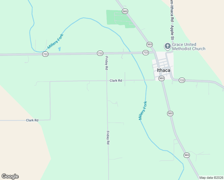 map of restaurants, bars, coffee shops, grocery stores, and more near 607 Friday Road in West Manchester