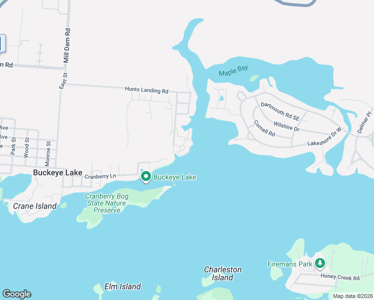 map of restaurants, bars, coffee shops, grocery stores, and more near 4455 Hunts Landing Road in Hebron