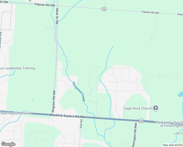 map of restaurants, bars, coffee shops, grocery stores, and more near 7305 Optimara Drive in Pickerington