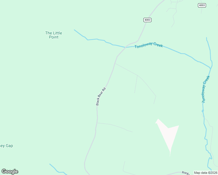 map of restaurants, bars, coffee shops, grocery stores, and more near 2160 Black Bear Road in Needmore