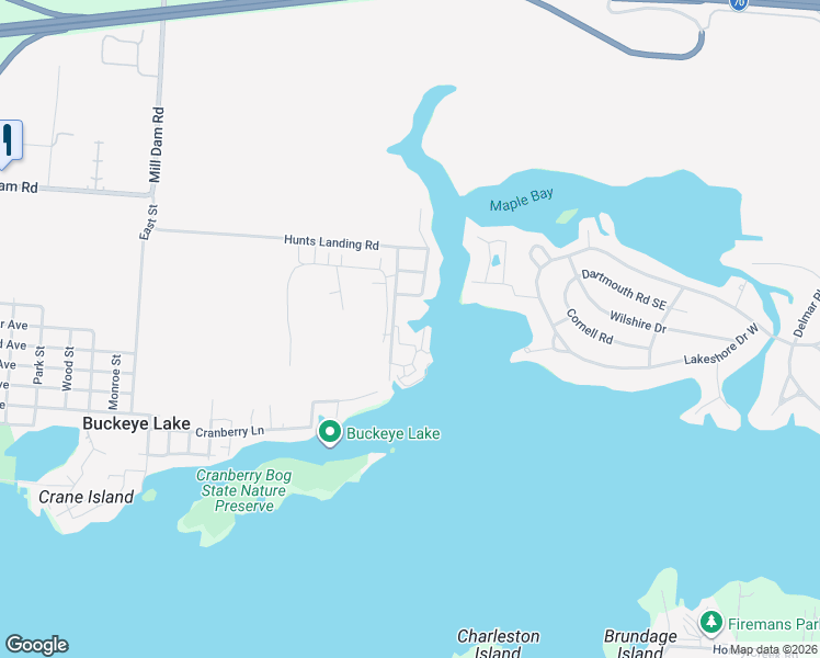 map of restaurants, bars, coffee shops, grocery stores, and more near 4455 Hunts Landing Road in Hebron