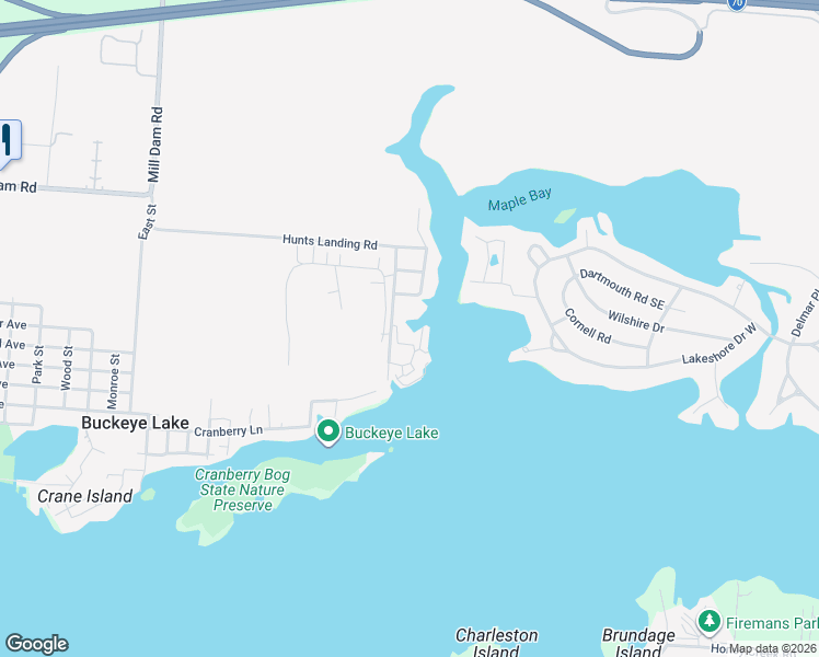 map of restaurants, bars, coffee shops, grocery stores, and more near 4455 Hunts Landing Road in Hebron