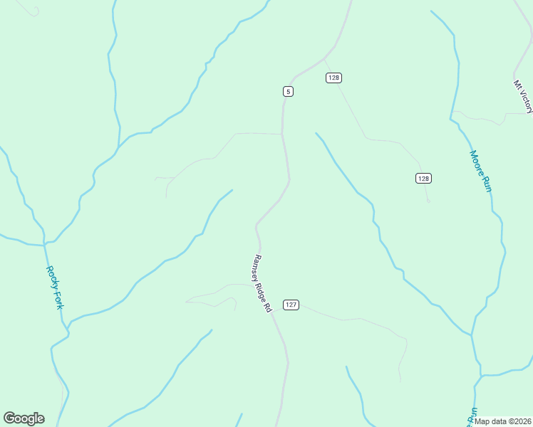 map of restaurants, bars, coffee shops, grocery stores, and more near 58775-59299 Ramsey Ridge Road in Jacobsburg