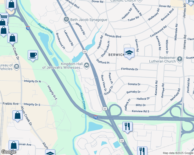 College Ave & Village at Bexley Dr, Columbus OH Walk Score