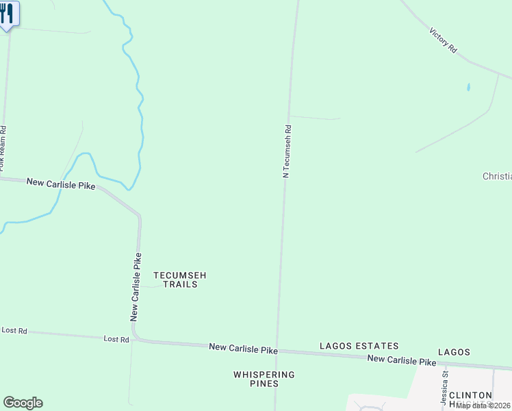 map of restaurants, bars, coffee shops, grocery stores, and more near 929 N Tecumseh Rd in Springfield