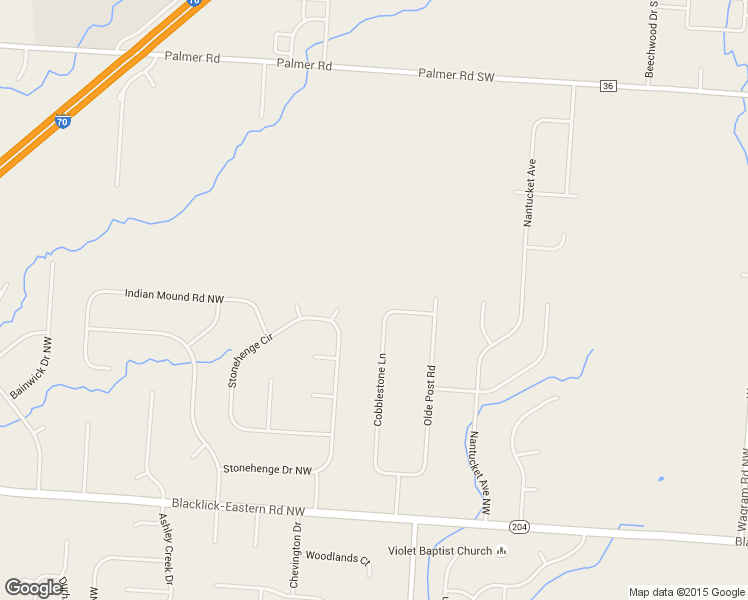 map of restaurants, bars, coffee shops, grocery stores, and more near 8620 Mohawk Trail Northwest in Pickerington