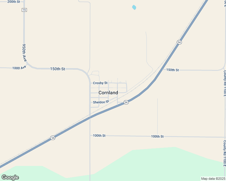 map of restaurants, bars, coffee shops, grocery stores, and more near 1018 Day Street in Cornland