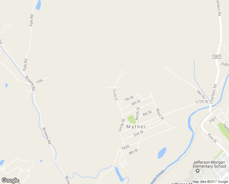 map of restaurants, bars, coffee shops, grocery stores, and more near 16 Circle Street in Mather