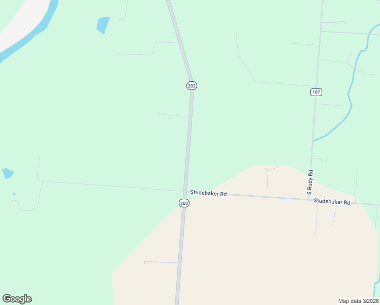 map of restaurants, bars, coffee shops, grocery stores, and more near 4547 Studebaker Road in Tipp City