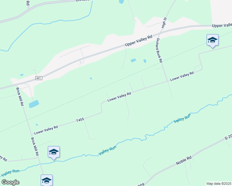 map of restaurants, bars, coffee shops, grocery stores, and more near 67 Lower Valley Road in Christiana