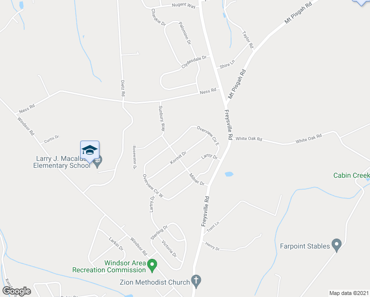 map of restaurants, bars, coffee shops, grocery stores, and more near 314 Kormit Drive in Red Lion