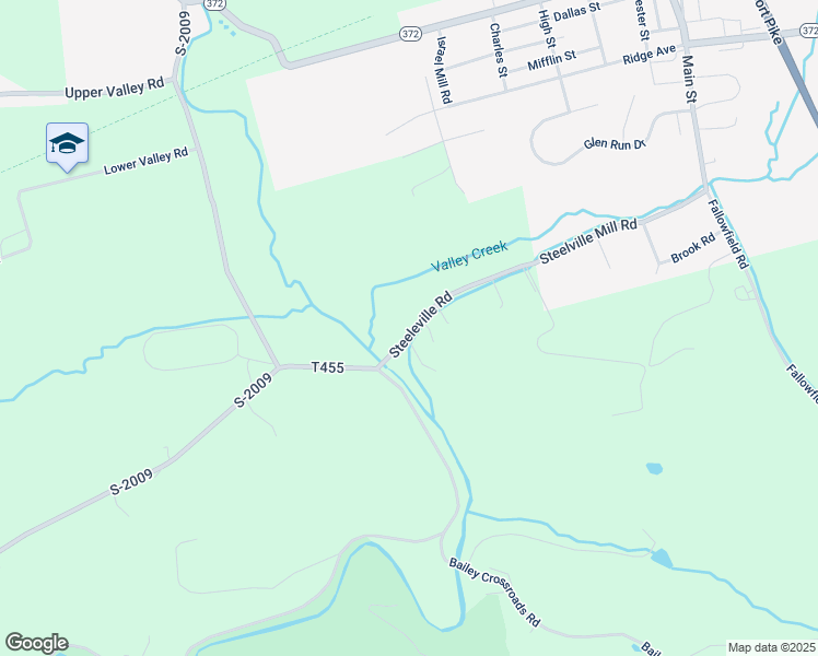 map of restaurants, bars, coffee shops, grocery stores, and more near 745 Steelville Mill Road in Atglen