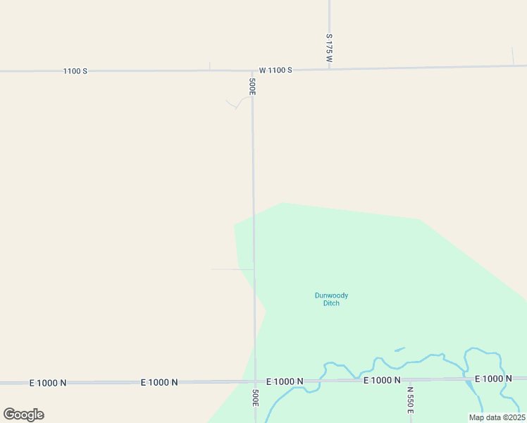 map of restaurants, bars, coffee shops, grocery stores, and more near 10559 North 500 East in Pendleton