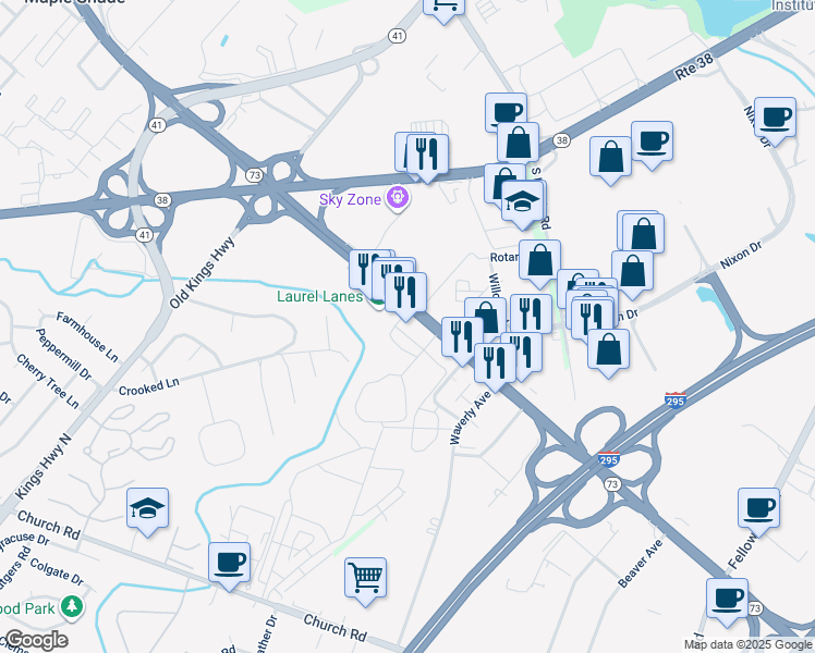 2817 New Jersey 73, Maple Shade Township NJ Walk Score
