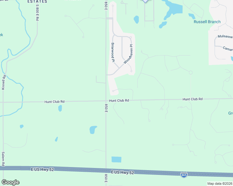 map of restaurants, bars, coffee shops, grocery stores, and more near 8600 Hunt Club Road in Zionsville