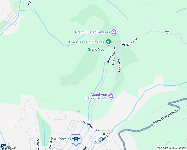 map of restaurants, bars, coffee shops, grocery stores, and more near 13 Poor Farm Road in Glen Dale