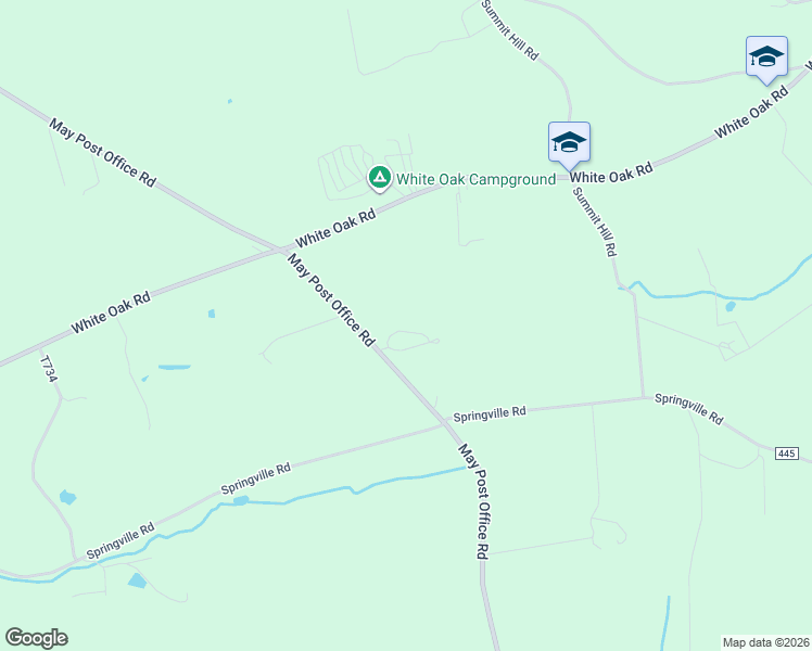 map of restaurants, bars, coffee shops, grocery stores, and more near 106 Dawn Street in Quarryville