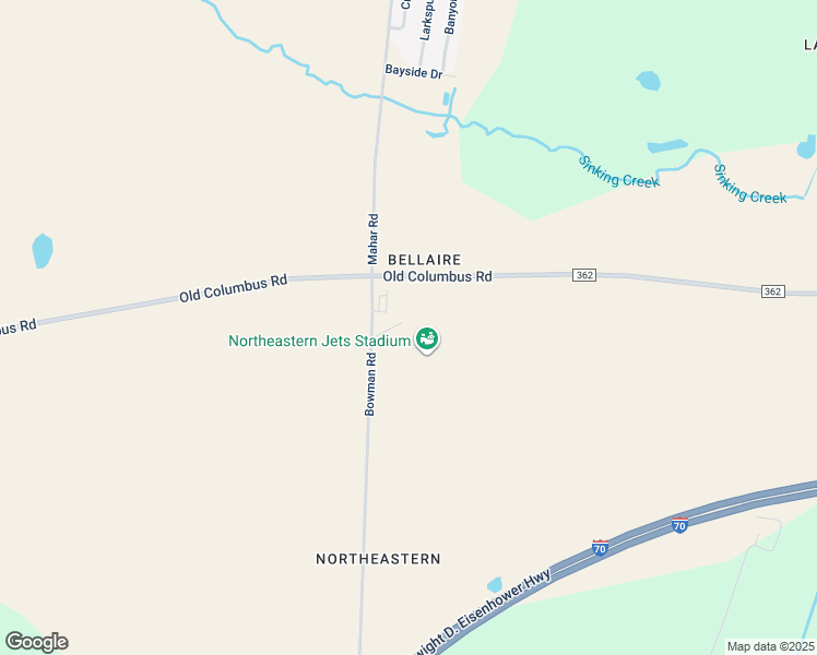 map of restaurants, bars, coffee shops, grocery stores, and more near 1480 Bowman Road in Springfield