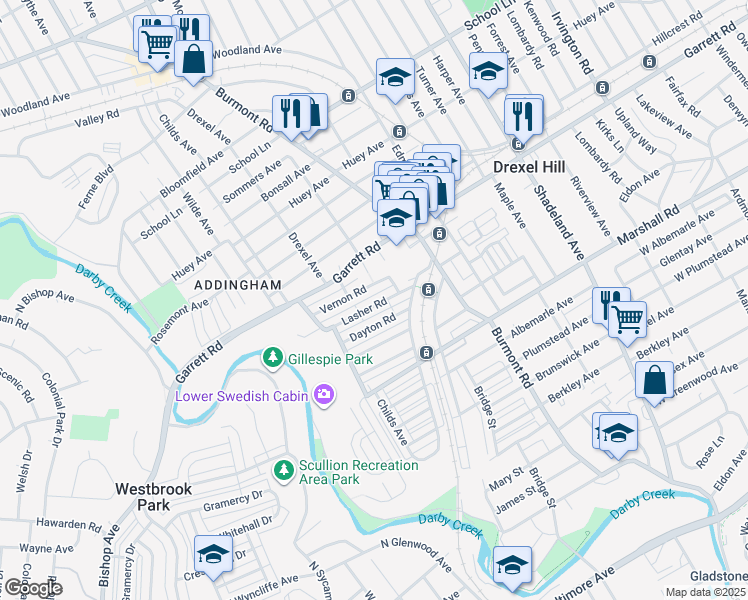 4023 Lasher Road, Drexel Hill PA Walk Score