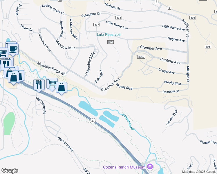 map of restaurants, bars, coffee shops, grocery stores, and more near 16 County Rd in Winter Park