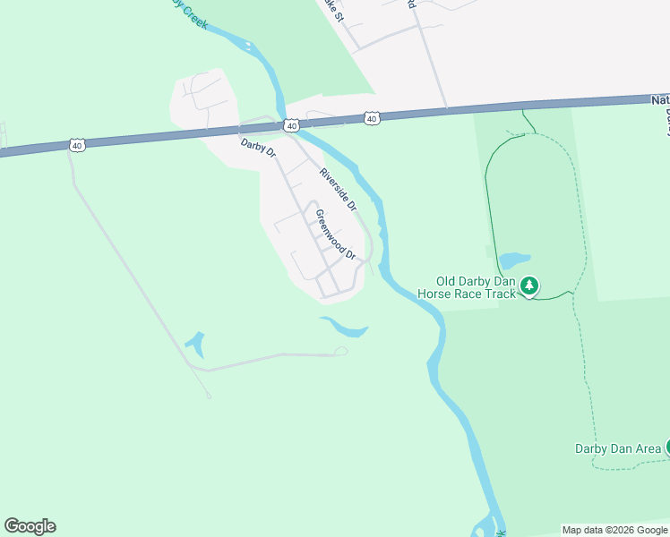 map of restaurants, bars, coffee shops, grocery stores, and more near 335 Darby Drive in Galloway