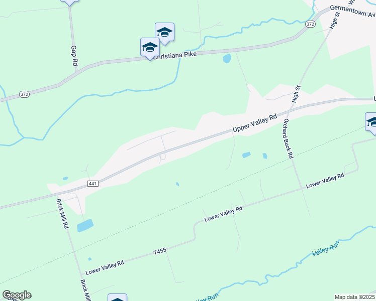 map of restaurants, bars, coffee shops, grocery stores, and more near 108 Upper Valley Road in Christiana