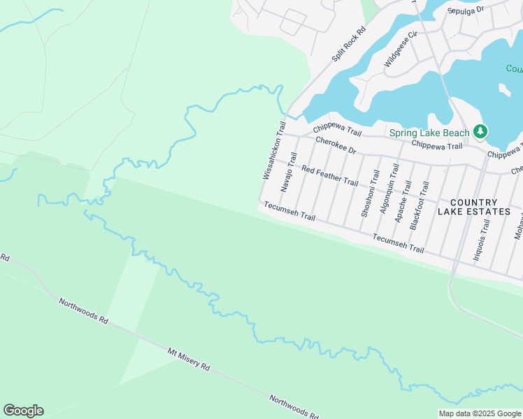 map of restaurants, bars, coffee shops, grocery stores, and more near 2 Tecumseh Trail in Pemberton Township