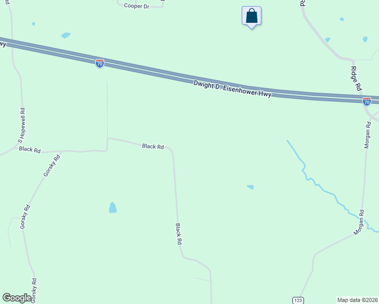 map of restaurants, bars, coffee shops, grocery stores, and more near 560 Black Road in Hopewell
