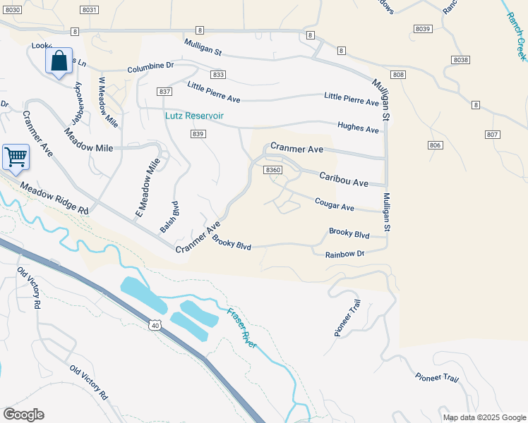 map of restaurants, bars, coffee shops, grocery stores, and more near 1624 County Rd in Winter Park