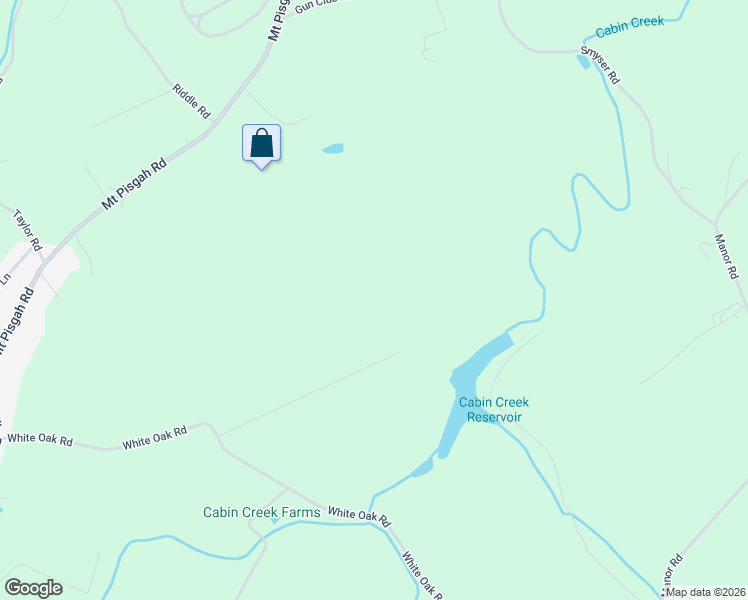 map of restaurants, bars, coffee shops, grocery stores, and more near 275 White Oak Road in Red Lion