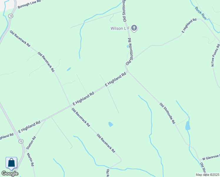 map of restaurants, bars, coffee shops, grocery stores, and more near 3 Highland Court in Parkesburg