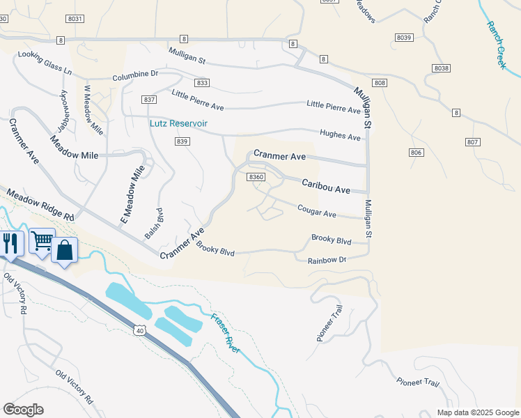 map of restaurants, bars, coffee shops, grocery stores, and more near 1624 County Rd in Winter Park