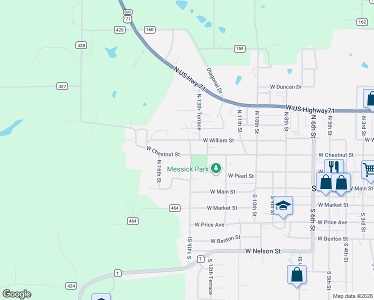 map of restaurants, bars, coffee shops, grocery stores, and more near 14-14 West Chestnut Street in Savannah