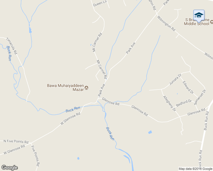 map of restaurants, bars, coffee shops, grocery stores, and more near 15 Park Avenue in Coatesville