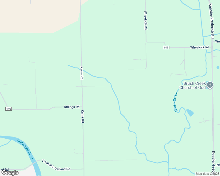 map of restaurants, bars, coffee shops, grocery stores, and more near 6333 Karns Road in West Milton