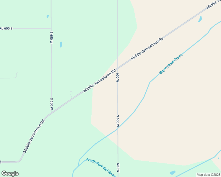 map of restaurants, bars, coffee shops, grocery stores, and more near 6535 South 600 West in Jamestown