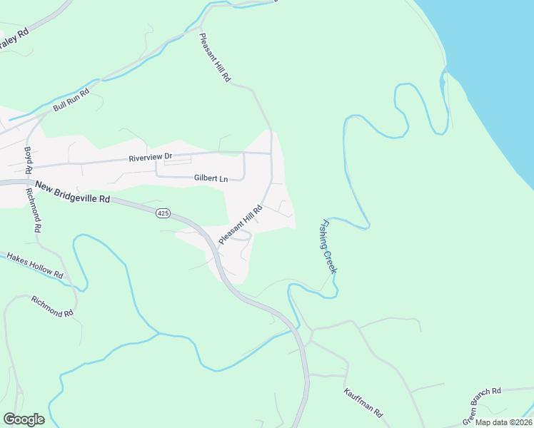 map of restaurants, bars, coffee shops, grocery stores, and more near 445 Pleasant Hill Road in Wrightsville