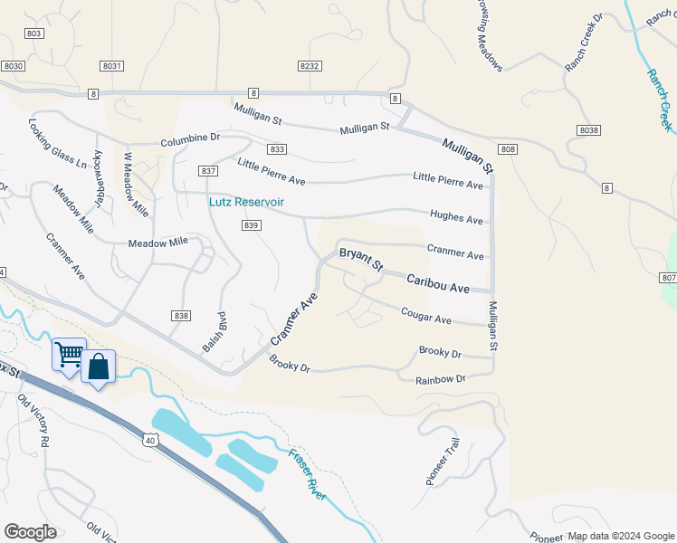 map of restaurants, bars, coffee shops, grocery stores, and more near 405 Cord8342 Cougar in Fraser