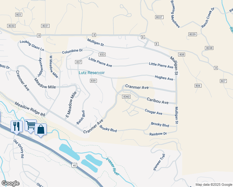 map of restaurants, bars, coffee shops, grocery stores, and more near 1 Spinner Street in Winter Park