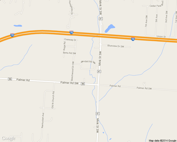 map of restaurants, bars, coffee shops, grocery stores, and more near 348 Wendell Road Southwest in Reynoldsburg