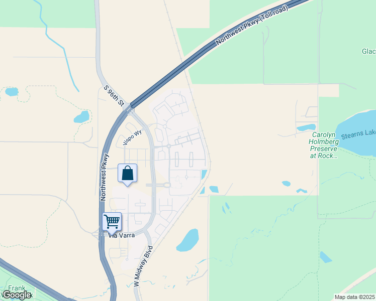 map of restaurants, bars, coffee shops, grocery stores, and more near 13780 Del Corso Way in Broomfield