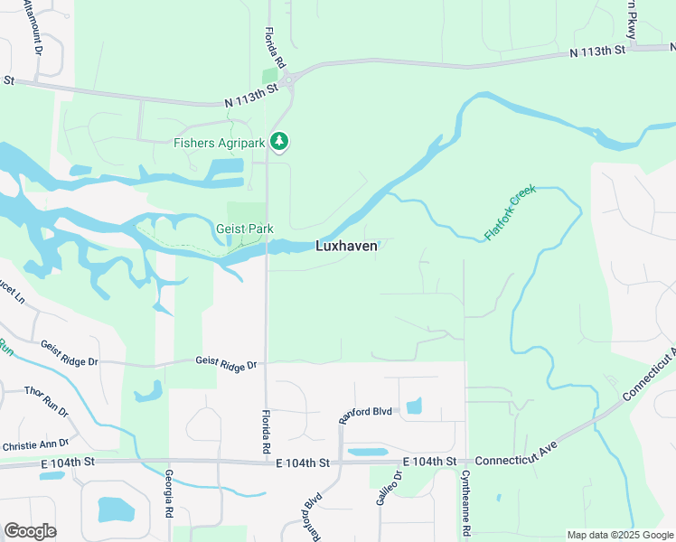 map of restaurants, bars, coffee shops, grocery stores, and more near 15481 Martha Street in Fortville